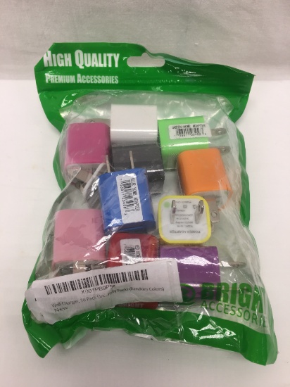 Bright High Quality Wall Chargers/9 Pack