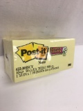 Post-it Super Sticky 10 Pack of 90/900 Total Post-its