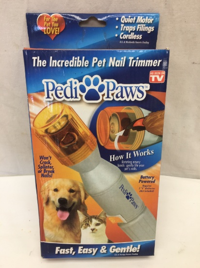 As Seen On TV Pedi Paws Pet Nail Trimmer