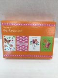 (12) Pack Assorted Thank You Cards