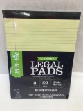 (3) Pack Legal Pads