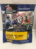 Mountain House Freeze Dried Biscuits and Gravy with Pork Patty Crumbles/2 Servings
