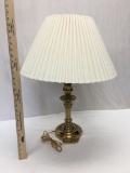 Approx 26 Inch Vintage Brass Lamp (Local Pick Up Only)