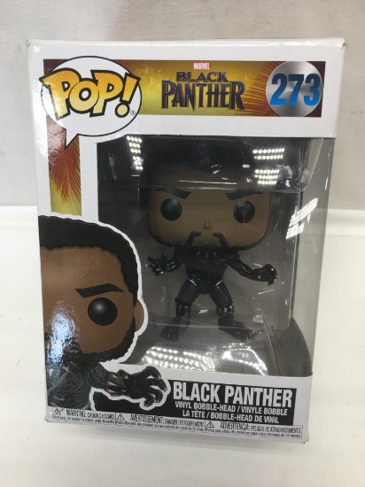 POP Marvel Black Panther #273 Black Panther Vinyl Bobble Head
