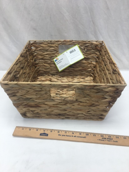 Honey Can Do Low Natural Basket/15" X 15" X 8"