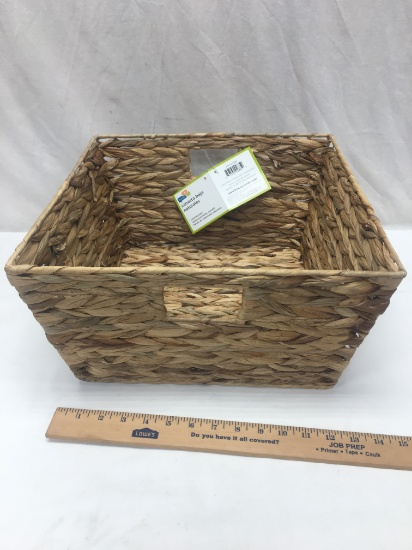 Honey Can Do Low Natural Basket/15" X 15" X 8"