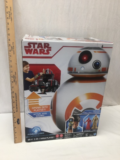 Star Wars BB-8 2 in 1 Mega Playset/Includes Force Link & 2 Figures