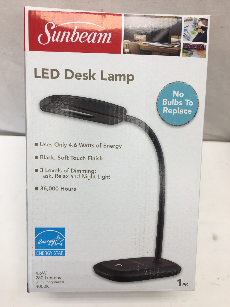 Lot Sunbeam Led Desk Lamp Proxibid Auctions Sunbeam Led Desk Lamp