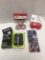 Box Lot of Stuff/Battery Charger, Smartphone Camera Remote, ETC