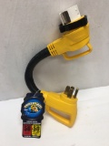 Camco Power Grip Locking Adapter/50 Amp
