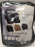 PU Leather Car Seat Covers (Black & Gray)