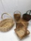Box Lot of Baskets/Wine Box (Local Pick Up Only)