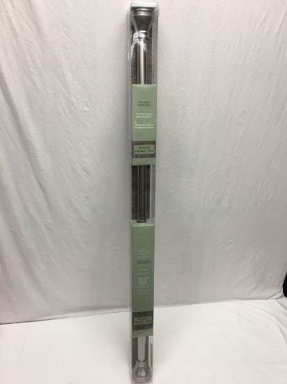 Decorative Tension Shower Rod/42" - 72" (Local Pick Up Only)