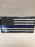 Law Enforcement Support Metal License Tag