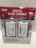 Feit Electric 2 Pack Digital Slide Dimmers