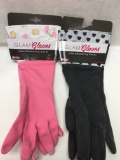 (2) GlamGloves/Dishwashing Gloves