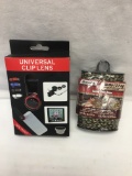 Box Lot of Universal Clip Lens & Camo Poly Rope