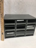 Metal 9 Drawer Organization Box