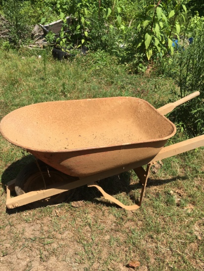 Red in Color Wheel Barrow (Local Pick Up Only)