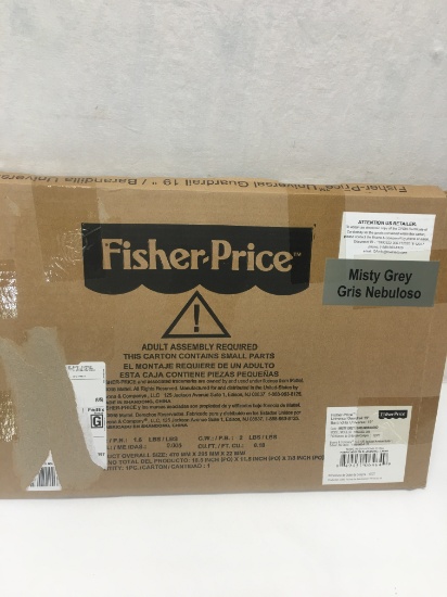 Fisher Price Universal Guardrail/19in/Misty Grey