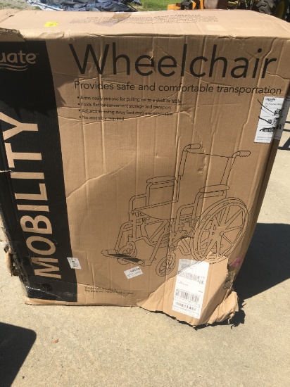 Equate Mobility Folding Wheel Chair (Local Pick Up Only)
