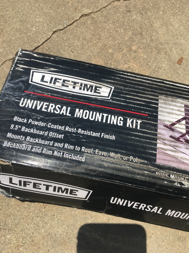 lifetime universal mounting kit