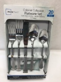 MainStays Colonial Collection 20 Piece Flatware Set