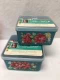 (2) The Pioneer Woman 70oz Square Containers