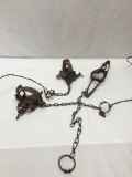 (3) Old Small Animal Metal Traps