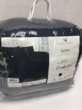 Sweet Home Collection Full Size Down Alternative Navy Comforter