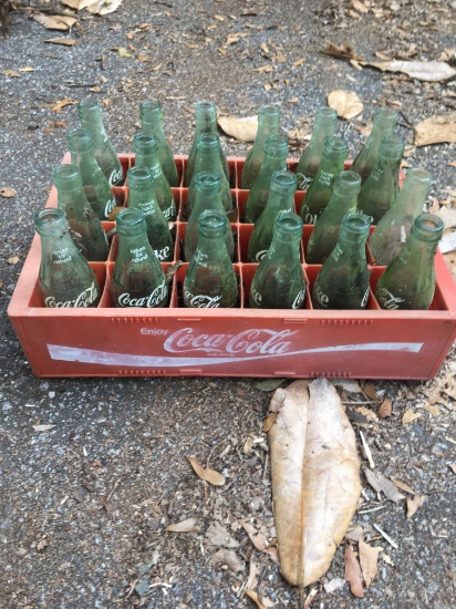 Coca Cola Crate with Bottles (Local Pick Up Only)