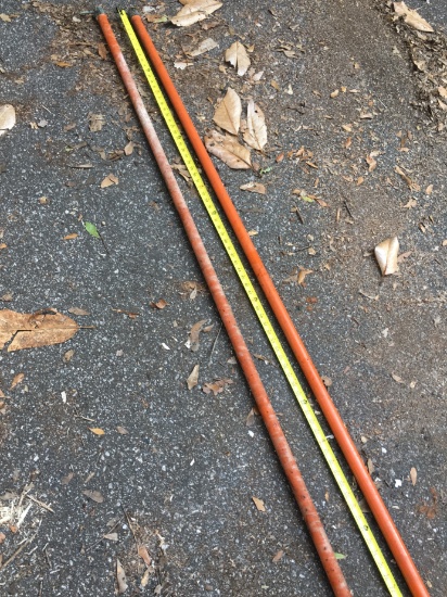 (2) Hot Sticks/Fiberglass Switching Poles (Electrical)(Local Pick Up Only)