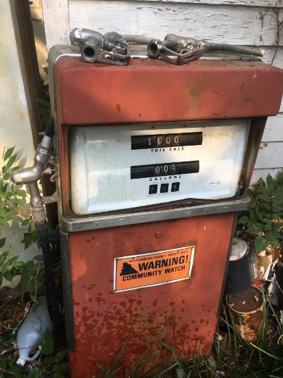 Old Tokheim Fuel Pump with Extra Nozzles (Local Pick Up Only)