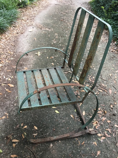 Old Metal Chair (Local Pick Up Only)