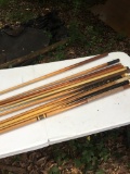 Box Lot of Pool Cues (Local Pick Up Only)