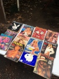 Box Lot of Old Playboy Magazines, ETC