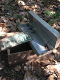 Old Crate, License Plate, Small Tool Box (Local Pick Up Only)