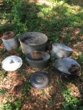 Box Lot/Galvanized Buckets, Fuel Can, ETC (Local Pick Up Only)