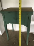 Old Painted Sewing Machine Cabinet/Table (Local Pick Up Only)