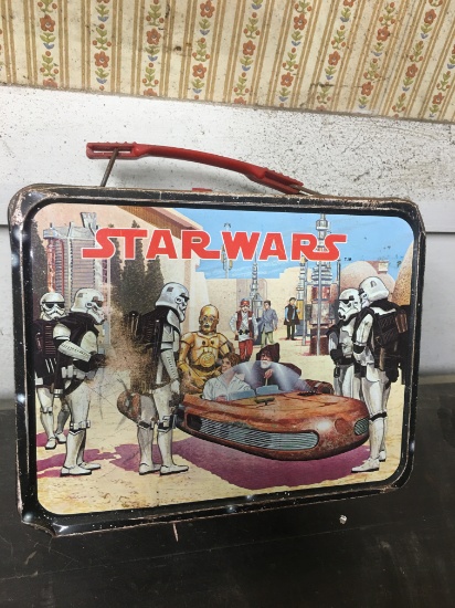 Vintage Star Wars Metal Kids Lunchbox