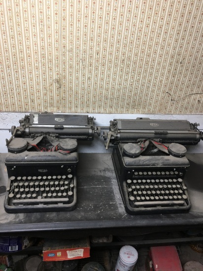 2 Old Royal Manual Typewriters (Local Pick Up Only)