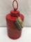 Red Batter Powered Lace Lantern