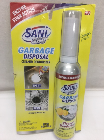 As Seen On TV Sani 360 Garbage Disposal Cleander Deodorizer