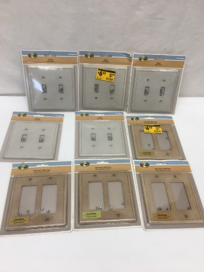 (9) Décor Wall Plates