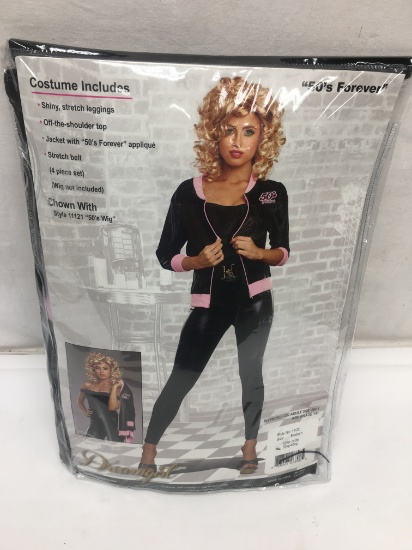 DreamGirl 50's Forever Adult Halloween Costume/Medium