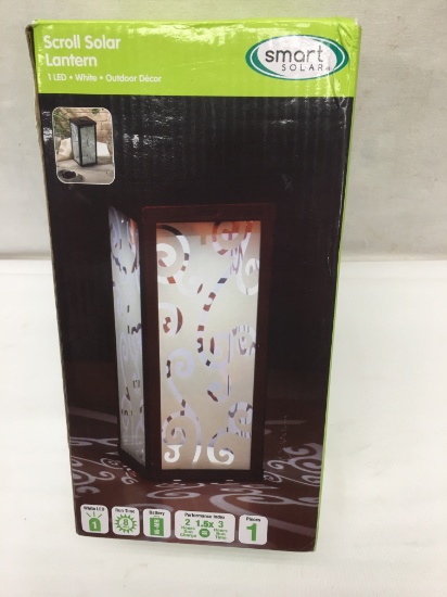 Smart Solar Scroll Solar LED Lantern