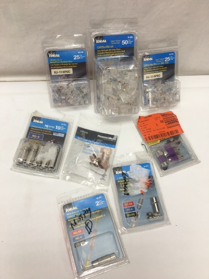 Box Lot/CAT5, CAT3 Data/Network Modular Plugs