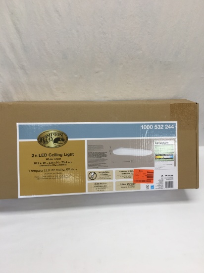Hampton Bay 2 Foot LED Ceiling Light (Local Pick Up Only)