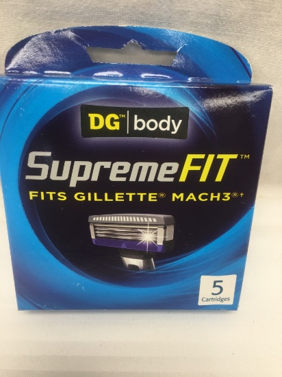 DG Body Supreme Fit Gillette MACH 3 Cartridges/5 Pack