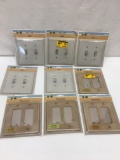 (9) Décor Wall Plates